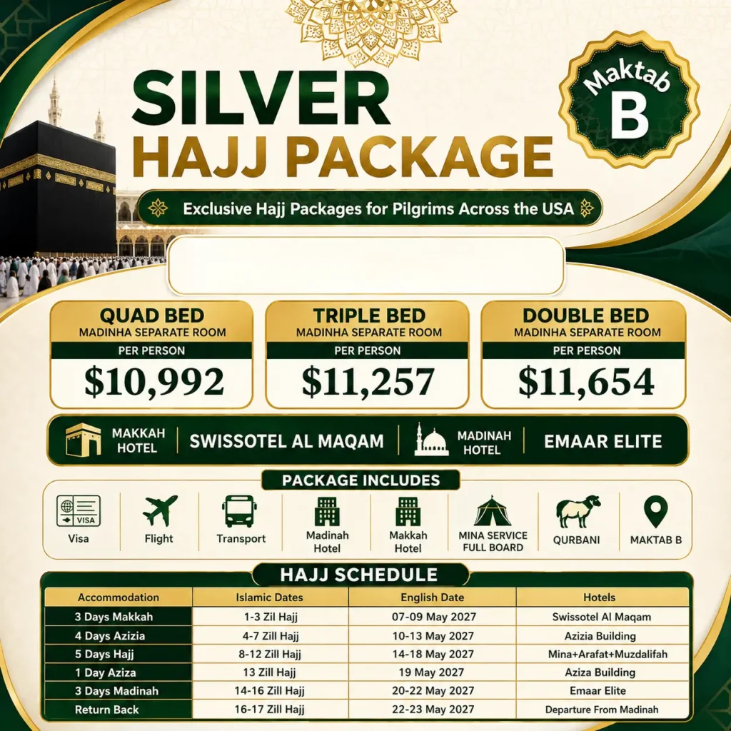 Silver Hajj Package - Hajj and Umrah Experts