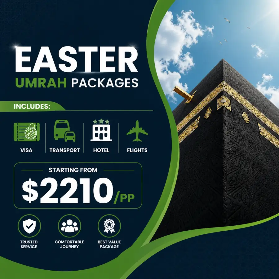 easter umrah packages - Hajj and Umrah Experts