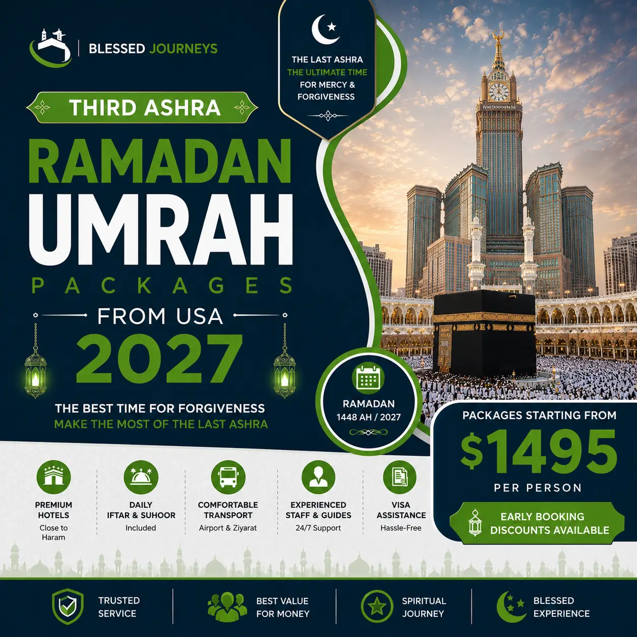 Third Ashra Ramdan Umrah - Hajj and Umrah Experts