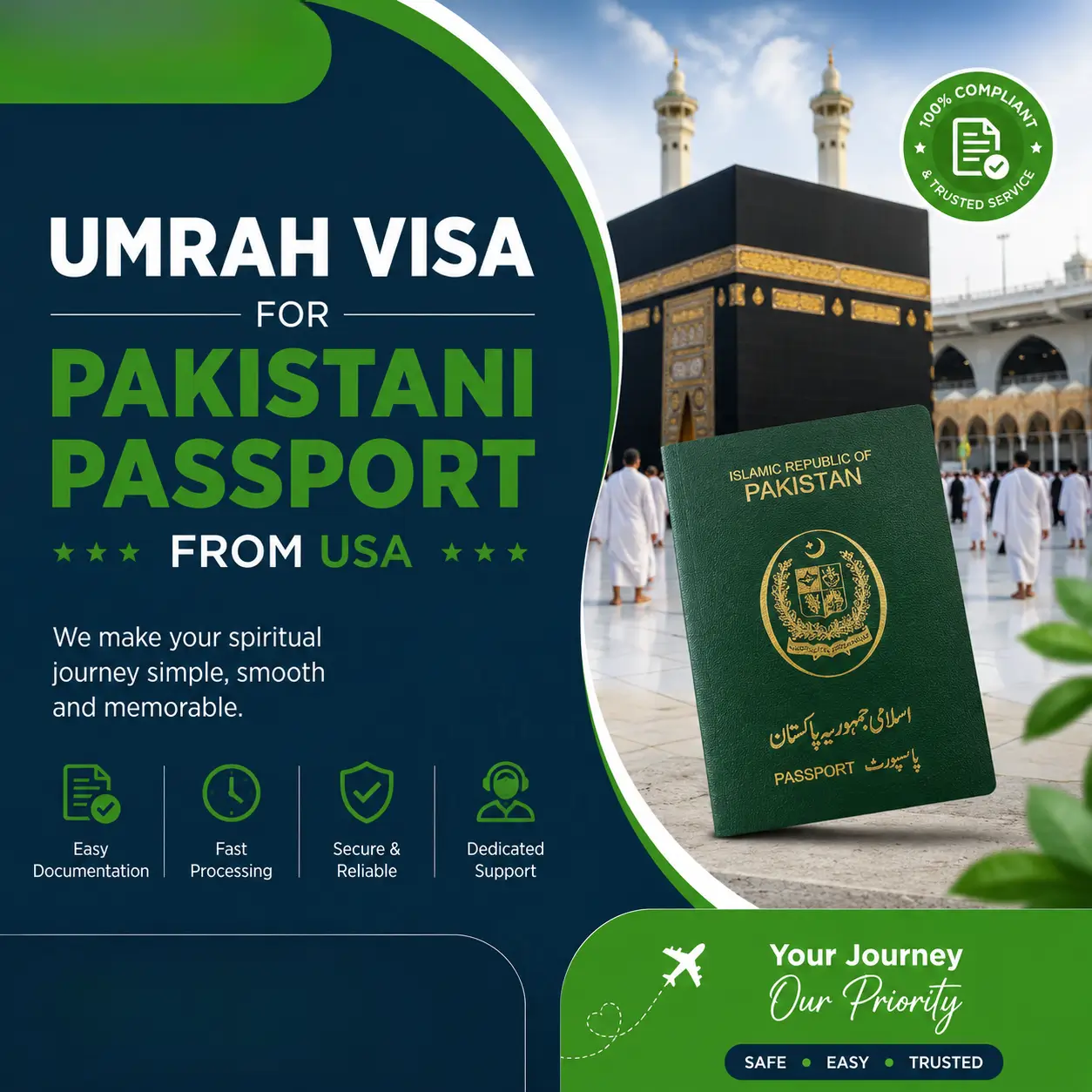 Umrah visa for Pakistani passport holders - Hajj and Umrah Experts