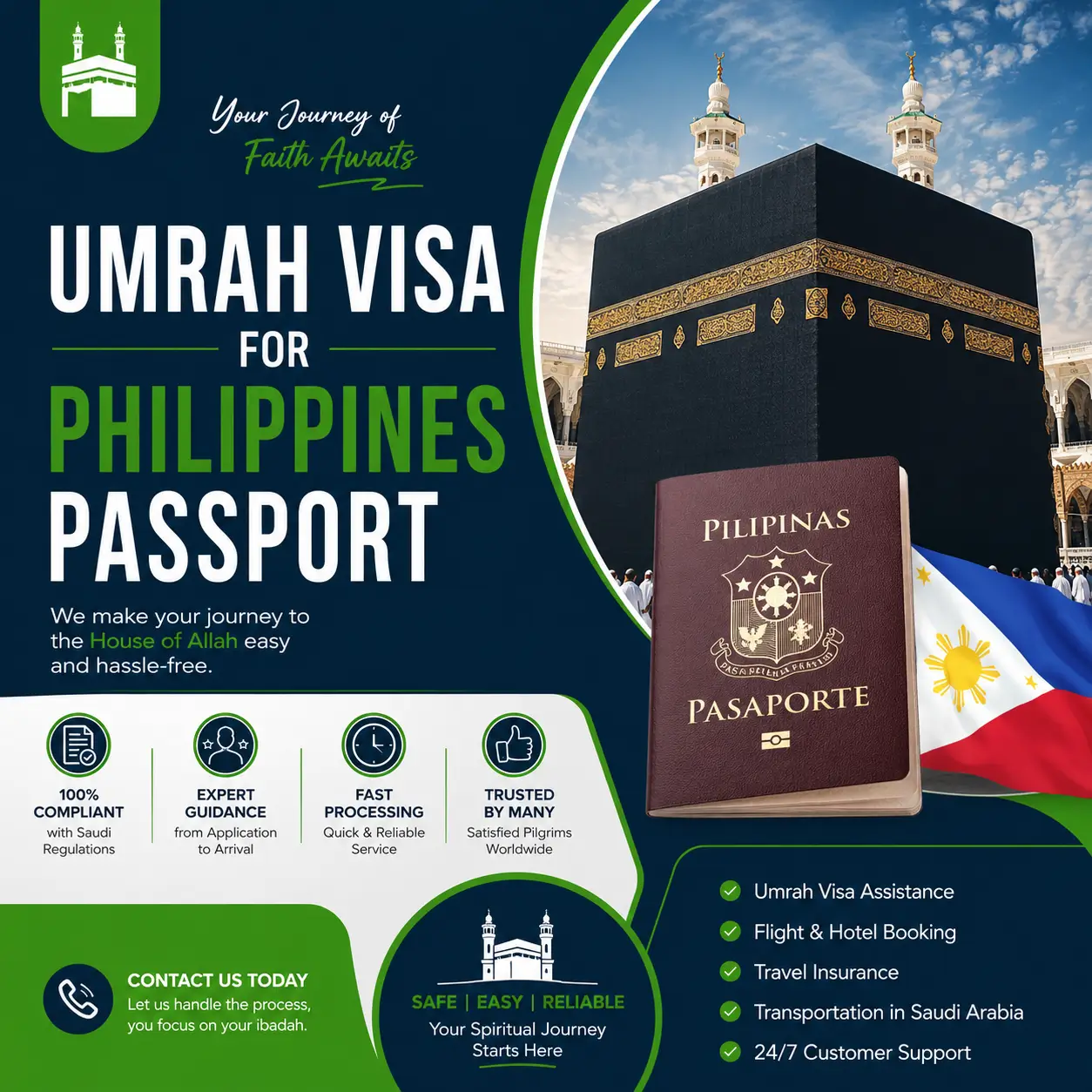 Umrah visa for Philippines passport - Hajj and Umrah Experts